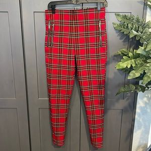 Skinny plaid pants ❤️